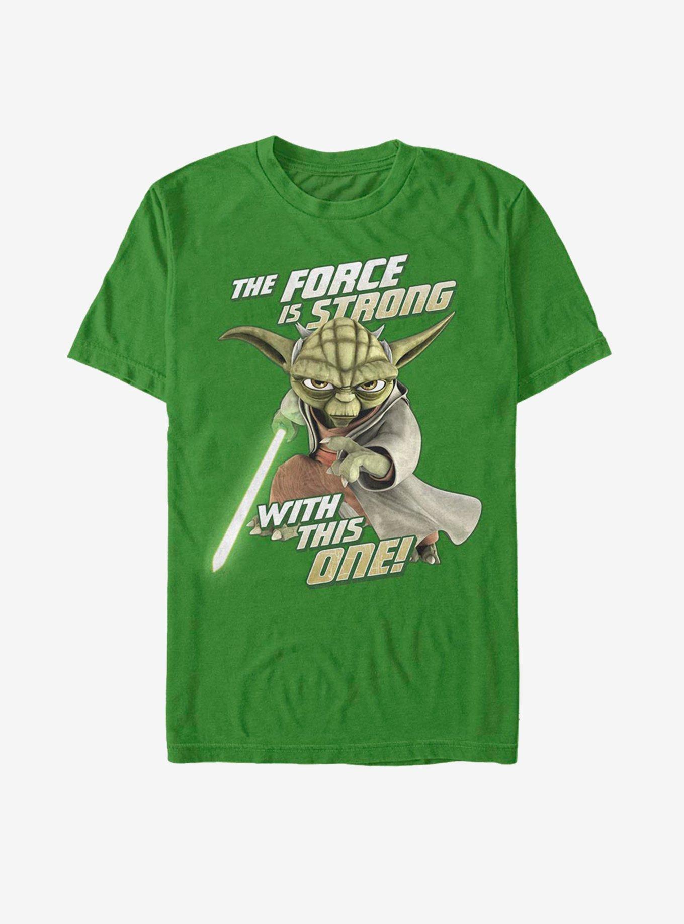 Star Wars: The Clone Wars Yoda Jedi Strong T-Shirt, , hi-res