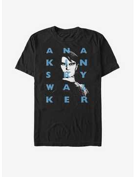 Star Wars: The Clone Wars Anakin Text T-Shirt, , hi-res