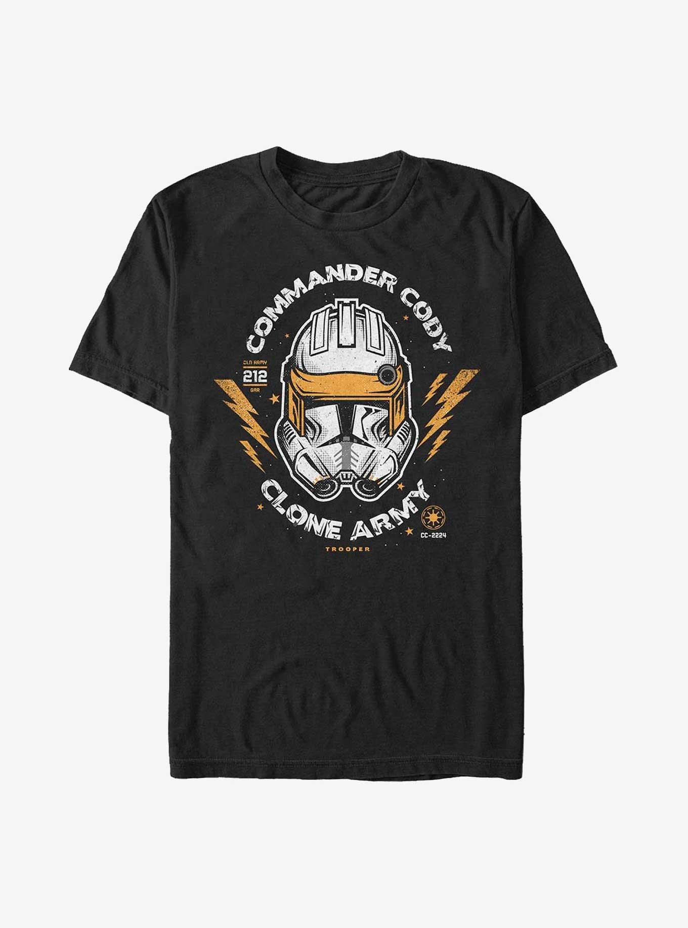 Star Wars: The Clone Wars Commander Cody T-Shirt, BLACK, hi-res