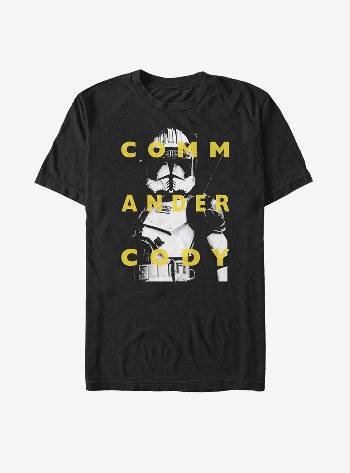 Star Wars: The Clone Wars Commander Cody Text T-Shirt, , hi-res