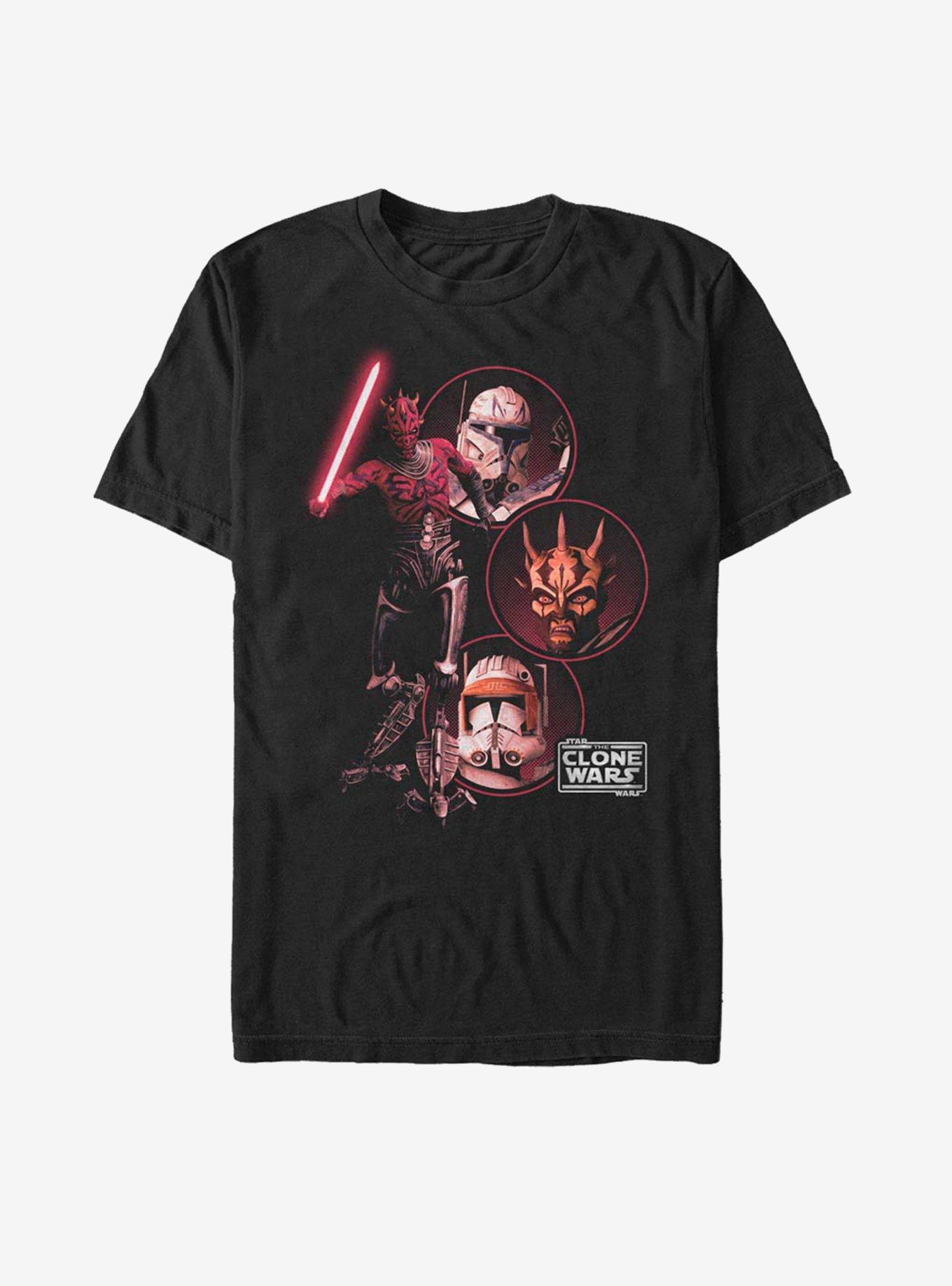 Star Wars: The Clone Wars Dark Side Group T-Shirt, , hi-res