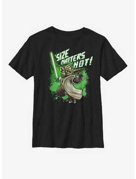 Star Wars: The Clone Wars Yoda Size Matters Not Youth T-Shirt, , hi-res