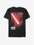 Star Wars: The Clone Wars Maul Strikes T-Shirt, BLACK, hi-res