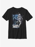 Star Wars: The Clone Wars Rex Trooper Youth T-Shirt, BLACK, hi-res