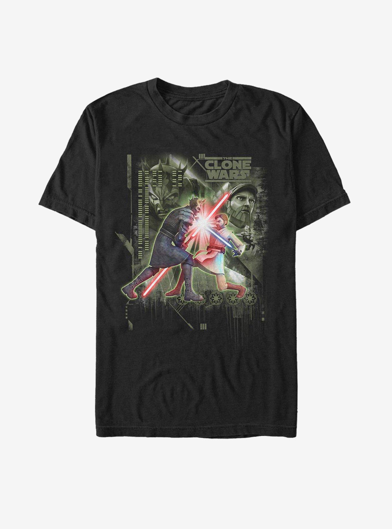 Star Wars: The Clone Wars Saber Duel T-Shirt, , hi-res