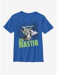 Star Wars: The Clone Wars Yoda Master Youth T-Shirt, ROYAL, hi-res