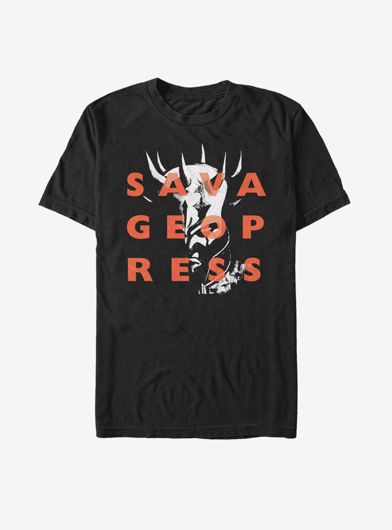 Star Wars: The Clone Wars Savage Opress Text T-Shirt, , hi-res