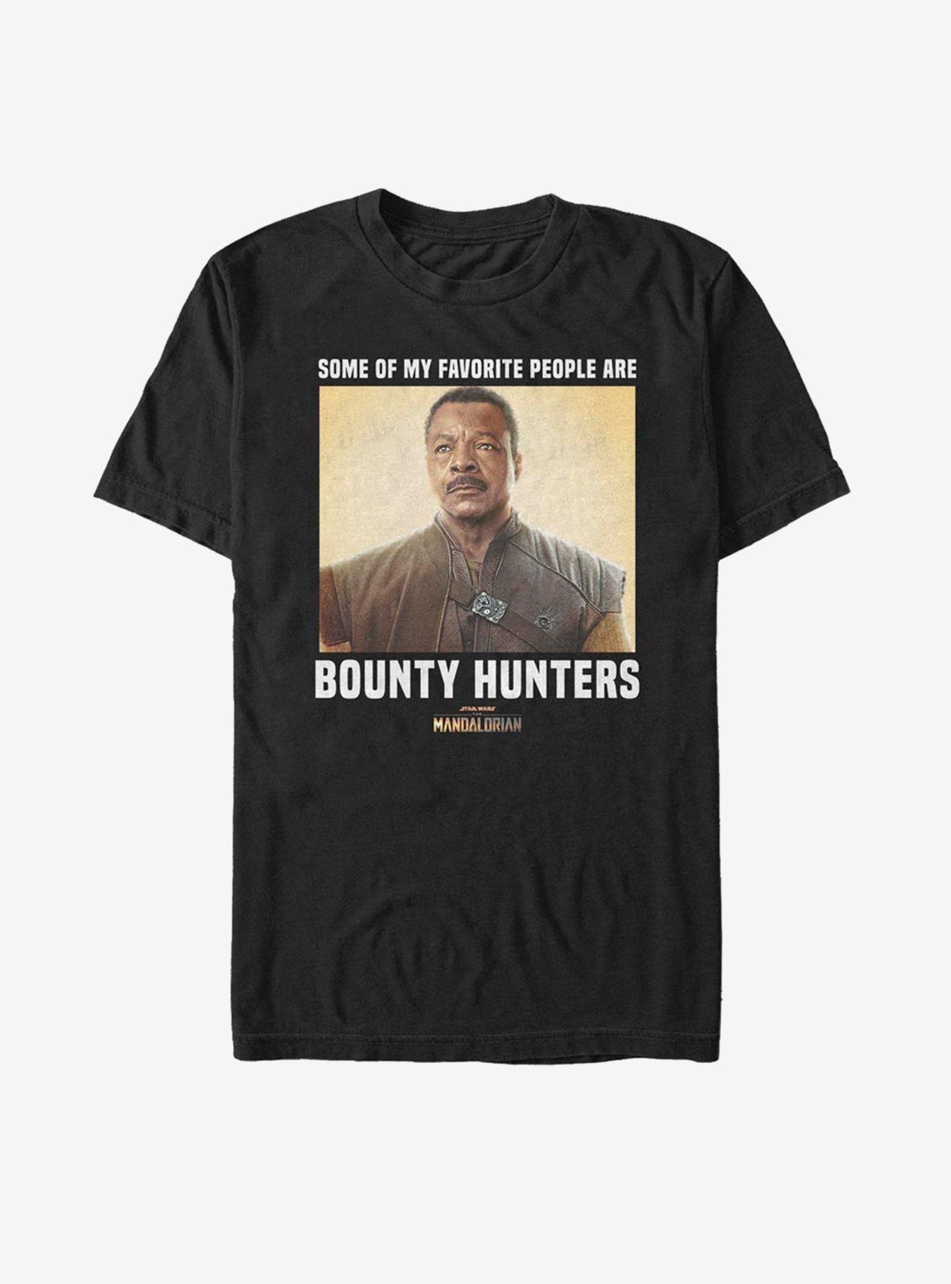 Star Wars The Mandalorian Favorite People Bounty Hunters T-Shirt, , hi-res