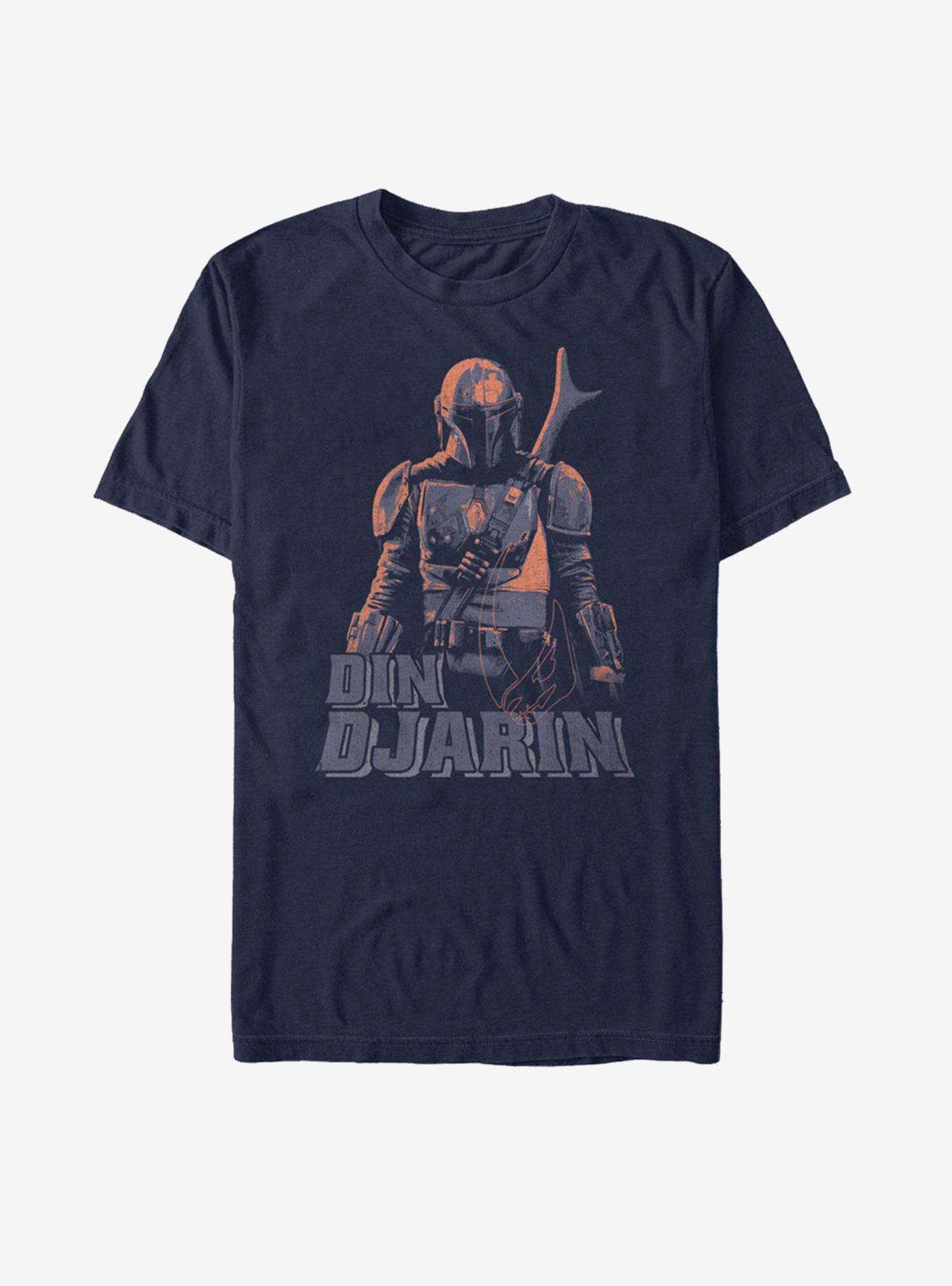Star Wars The Mandalorian Din Djarin T-Shirt, NAVY, hi-res
