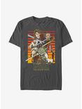 Star Wars: The Clone Wars Heroes Line Up T-Shirt, CHARCOAL, hi-res