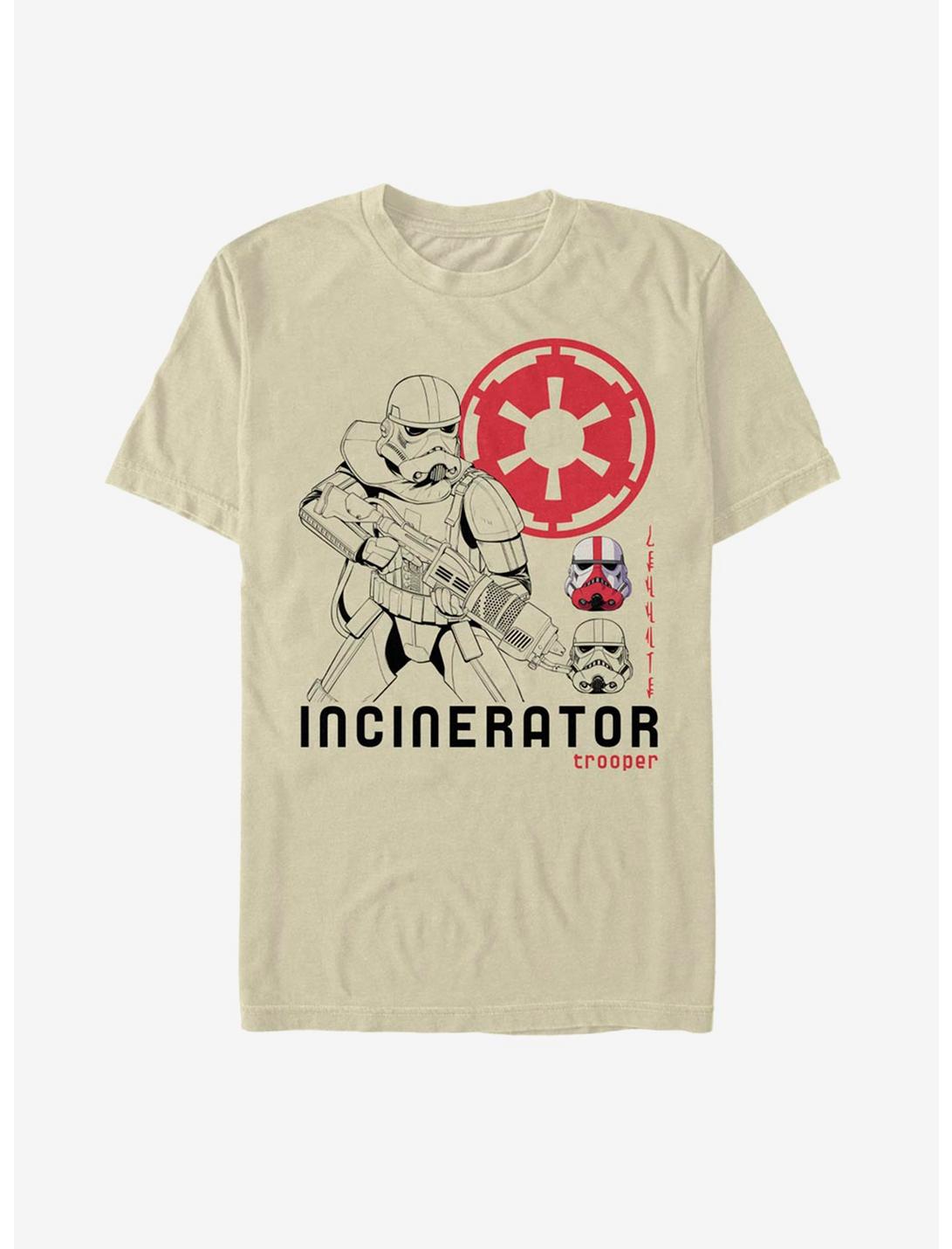 Star Wars The Mandalorian Incinerator Trooper T-Shirt, SAND, hi-res