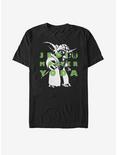 Star Wars: The Clone Wars Yoda Text T-Shirt, BLACK, hi-res
