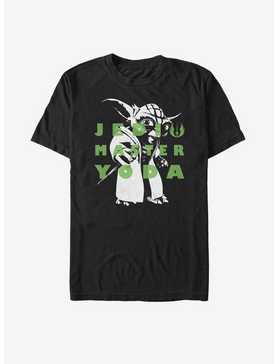 Star Wars: The Clone Wars Yoda Text T-Shirt, , hi-res