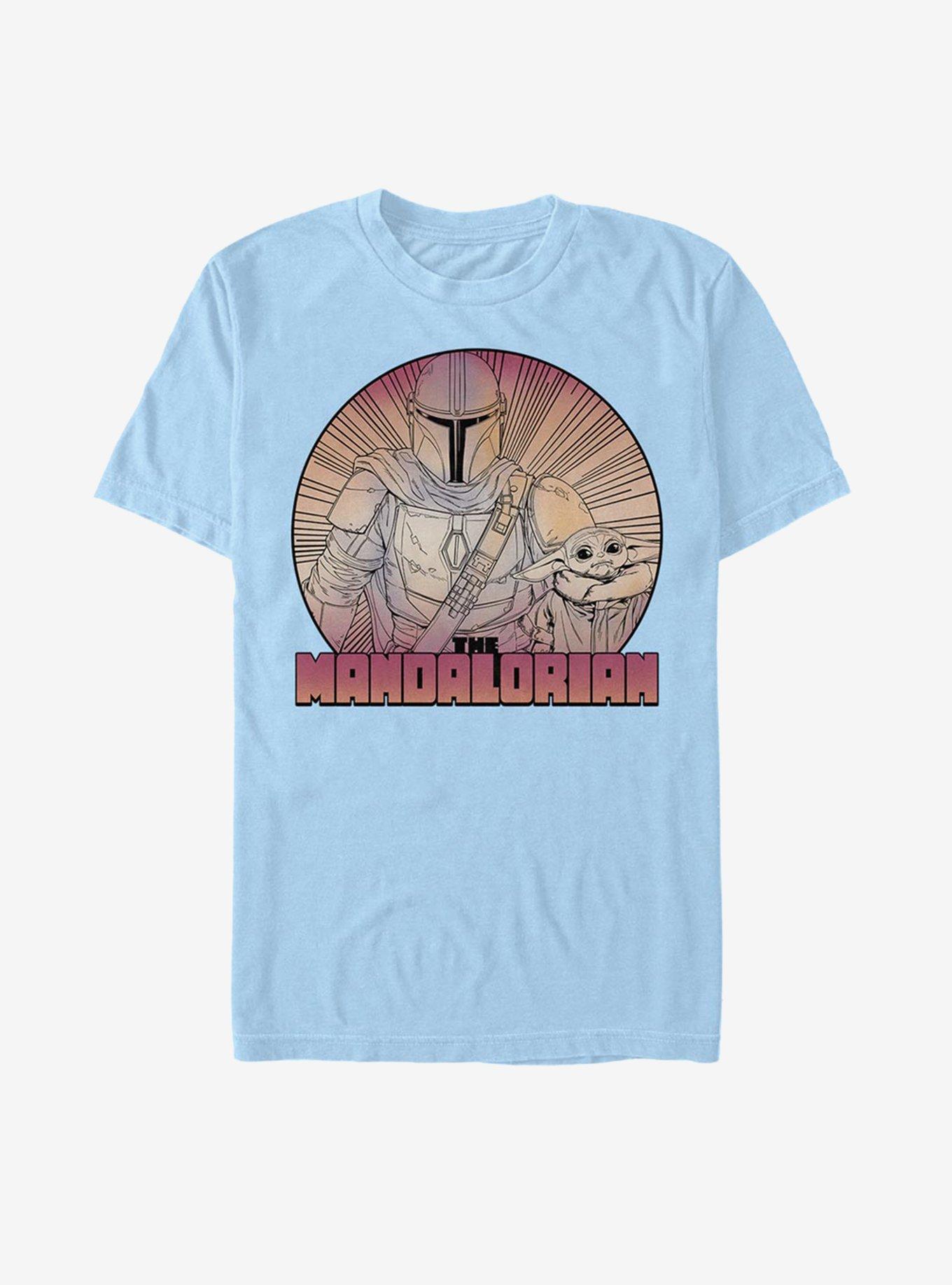 Star Wars The Mandalorian The Child Inside The Lines T-Shirt, , hi-res