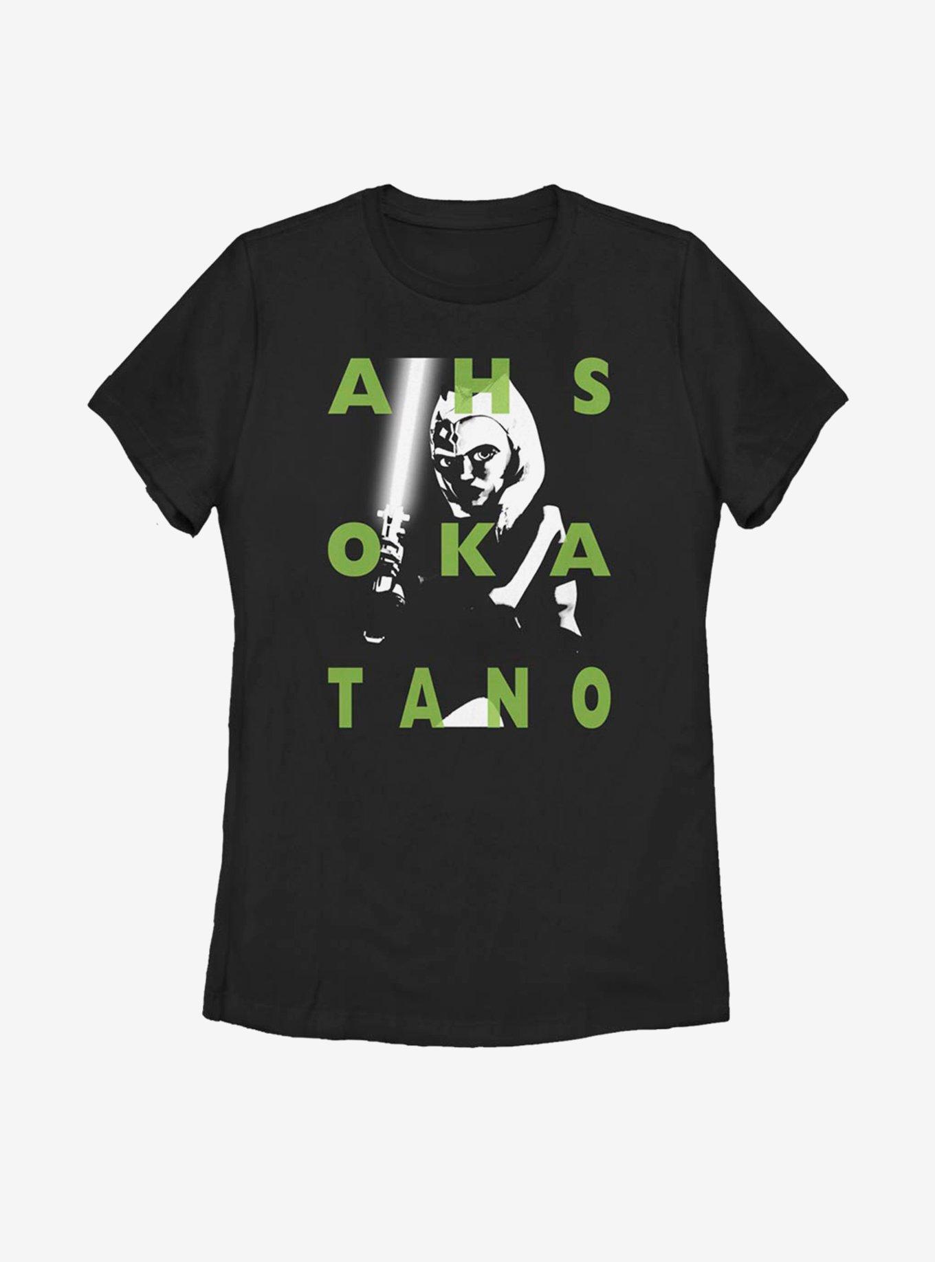 Star Wars: The Clone Wars Ahsoka Text Womens T-Shirt, , hi-res