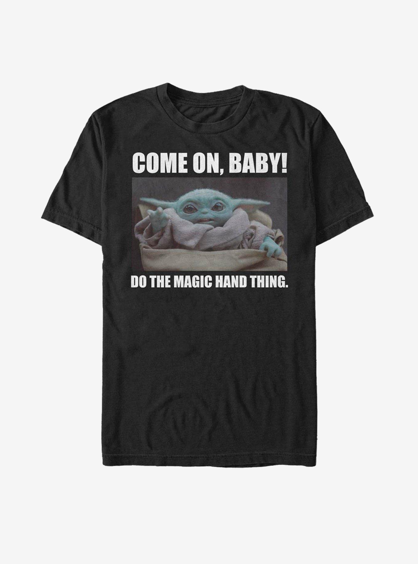 Star Wars The Mandalorian The Child Magic Hand Thing T-Shirt