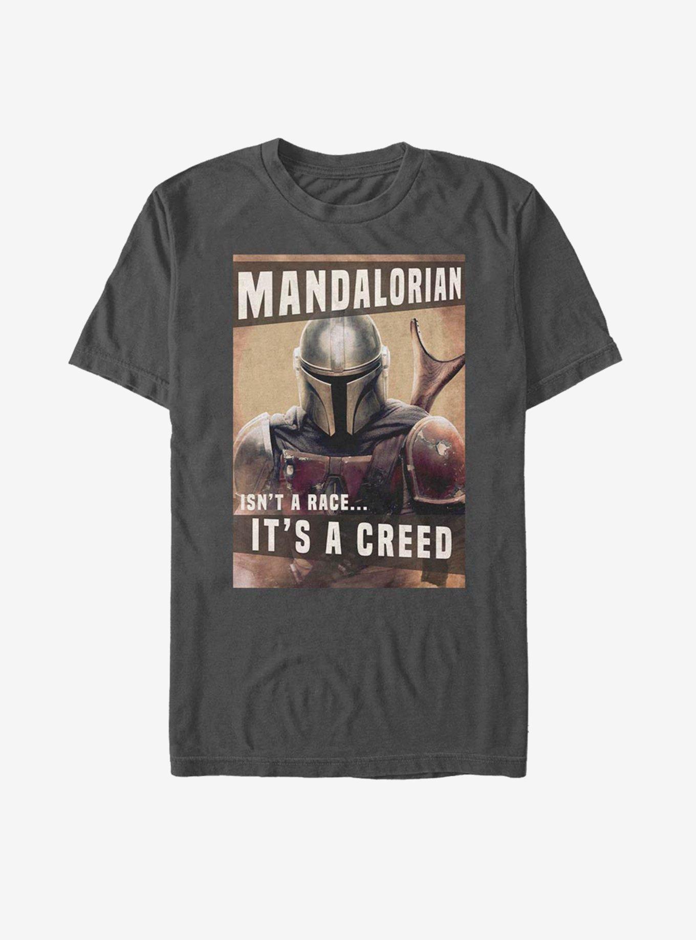 Star Wars The Mandalorian It's A Creed T-Shirt, CHARCOAL, hi-res