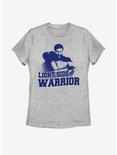 Star Wars: The Clone Wars Light Side Warrior Womens T-Shirt, ATH HTR, hi-res