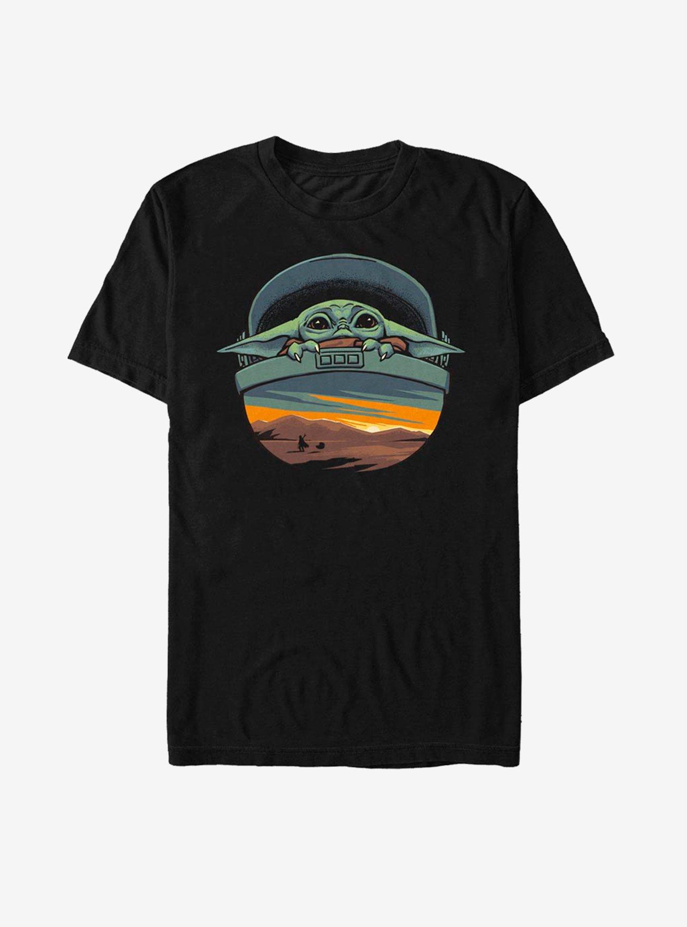 Star Wars The Mandalorian The Child Landscape Carriage T-Shirt, , hi-res
