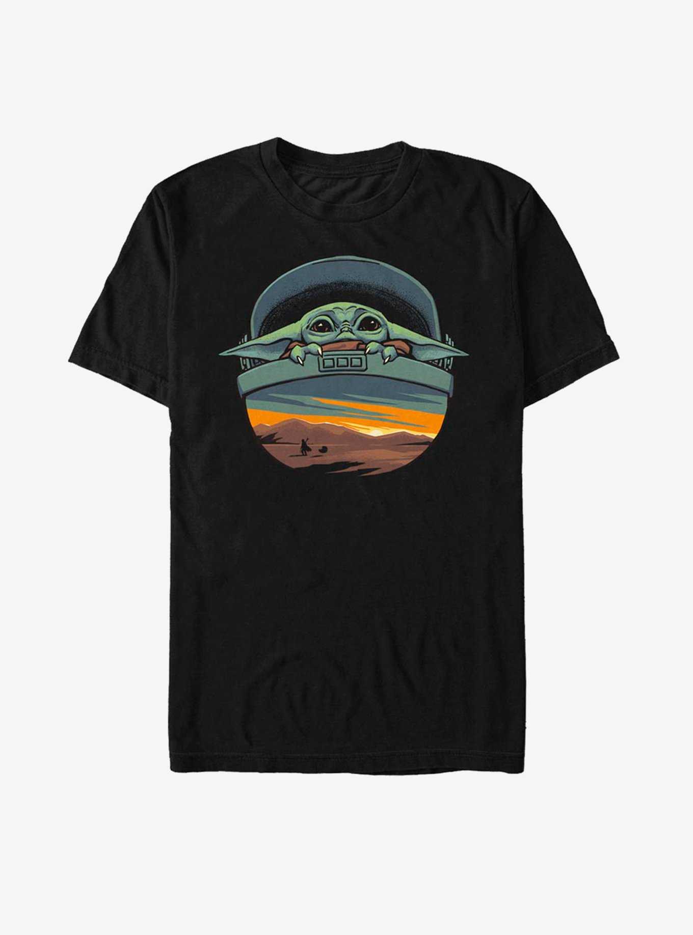 Star Wars The Mandalorian The Child Landscape Carriage T-Shirt, , hi-res