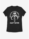 Star Wars The Mandalorian Favorite People Bounty Hunters Womens T-Shirt, BLACK, hi-res