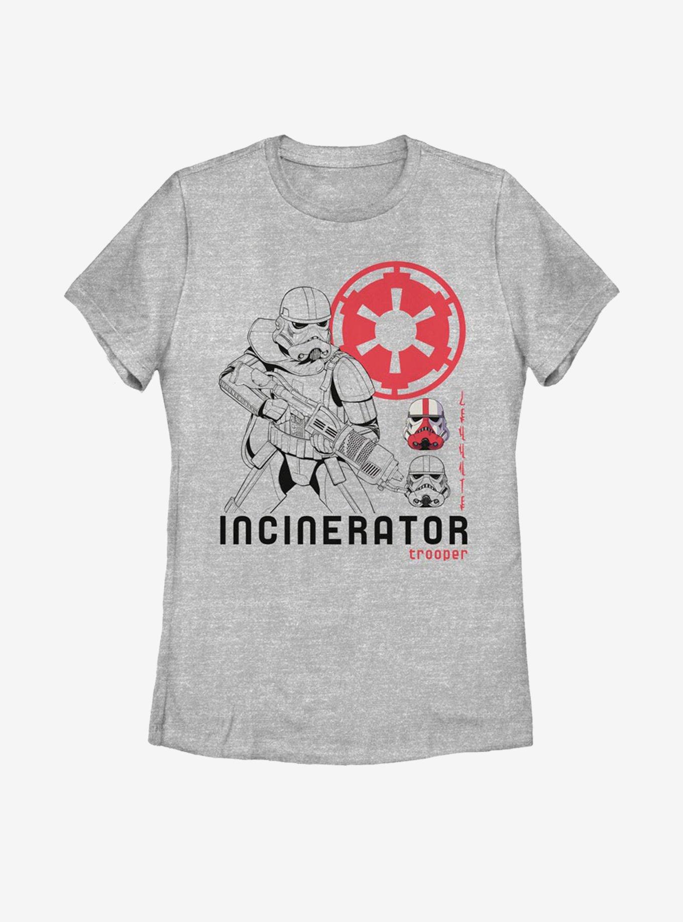 Star Wars The Mandalorian Incinerator Trooper Womens T-Shirt, , hi-res