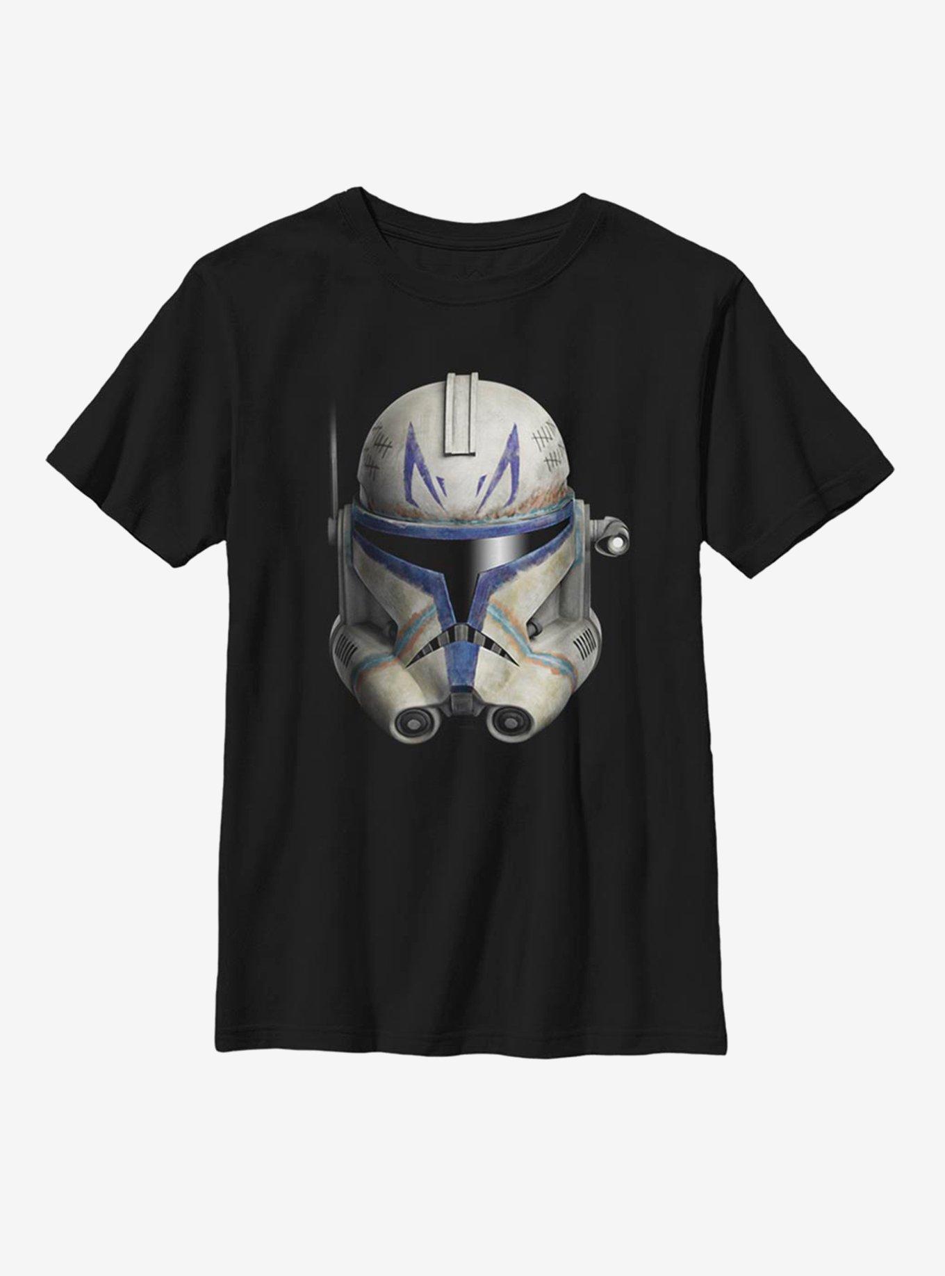 Star Wars: The Clone Wars Clone Captain Rex Helmet Youth T-Shirt, , hi-res