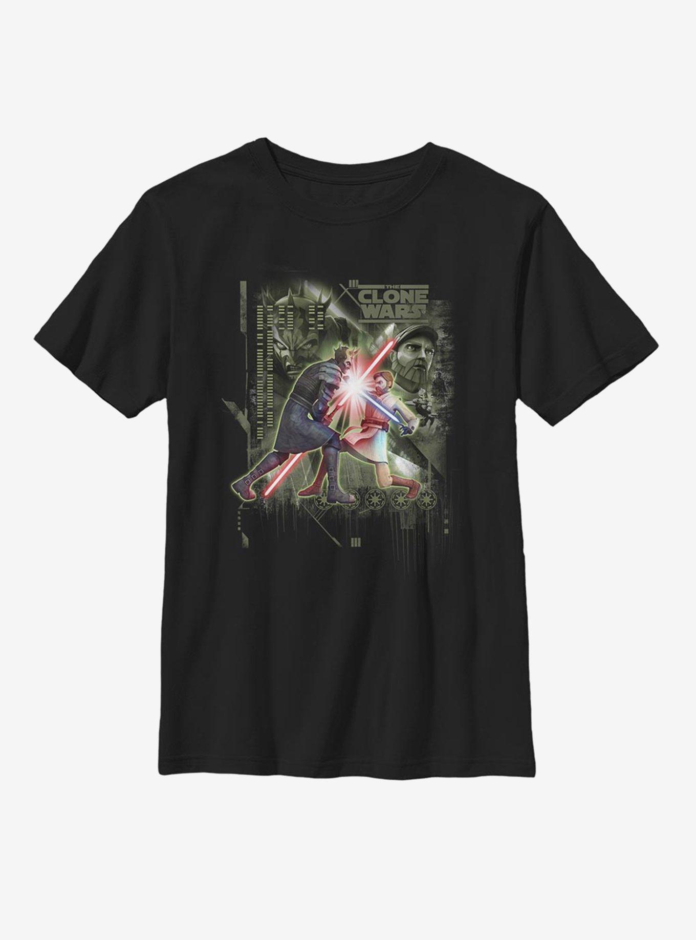 Star Wars: The Clone Wars Saber Duel Youth T-Shirt, , hi-res