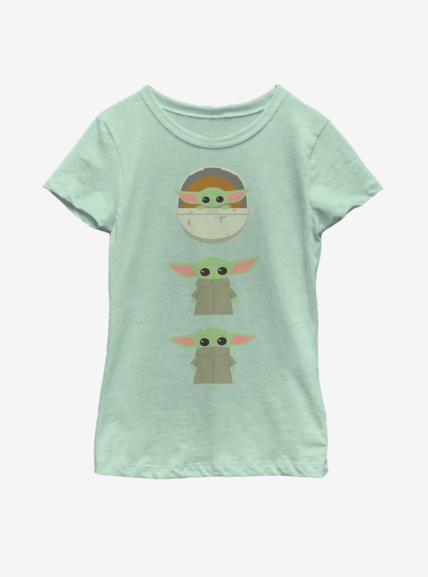 Star Wars The Mandalorian The Child Stack Youth Girls T-Shirt, , hi-res