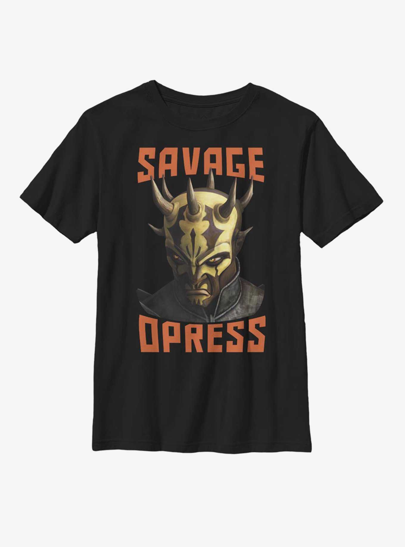 Star Wars: The Clone Wars Savage Face Youth T-Shirt, , hi-res