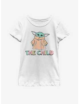 Star Wars The Mandalorian The Child Pastel Youth Girls T-Shirt, , hi-res