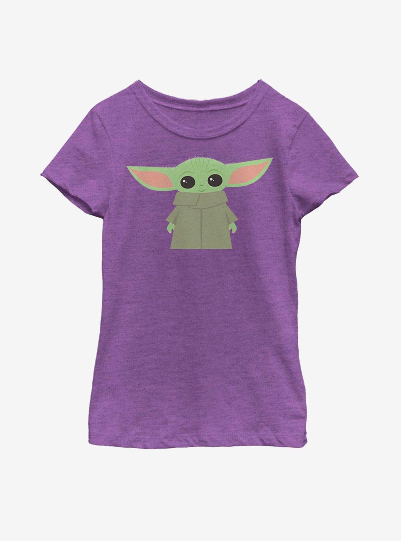 Star Wars The Mandalorian The Child Simple And Cute Youth Girls T-Shirt, , hi-res