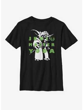 Star Wars: The Clone Wars Yoda Text Youth T-Shirt, , hi-res