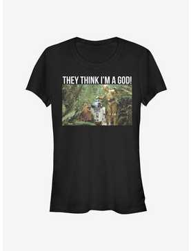 Star Wars C3Po God Girls T-Shirt, , hi-res
