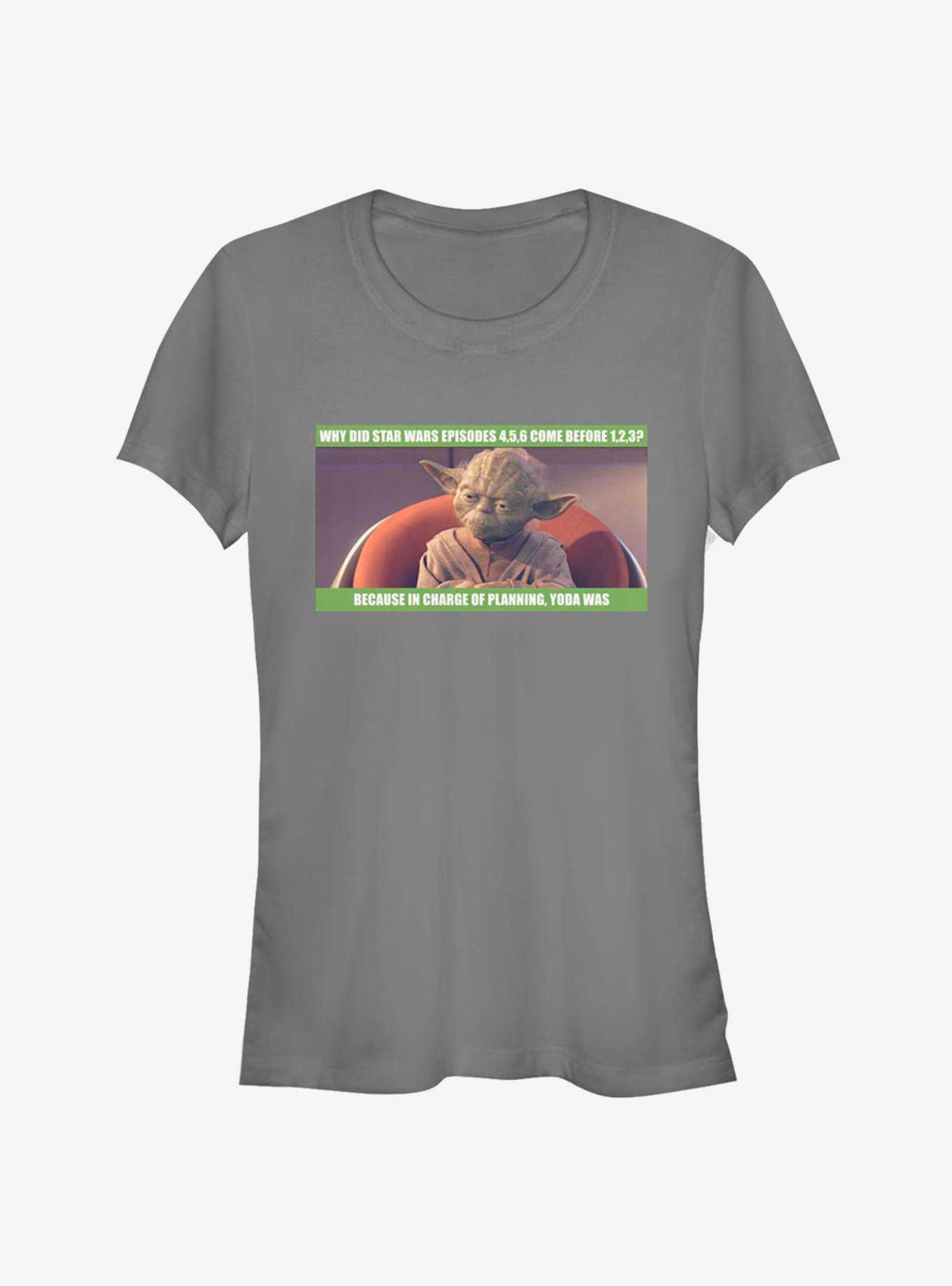 Star Wars In Girls Yoda Of Planning Girls T-Shirt, , hi-res