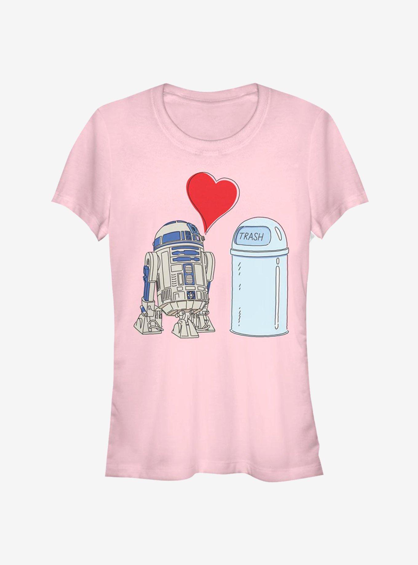 Star Wars R2 Trash Girls T-Shirt, LIGHT PINK, hi-res