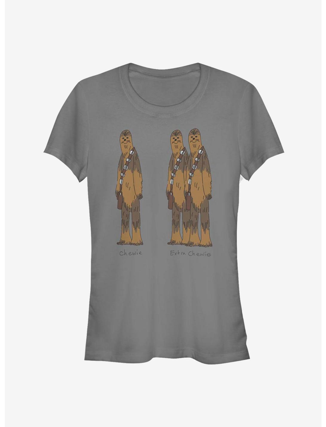 Star Wars Extra Chewie Girls T-Shirt, CHARCOAL, hi-res
