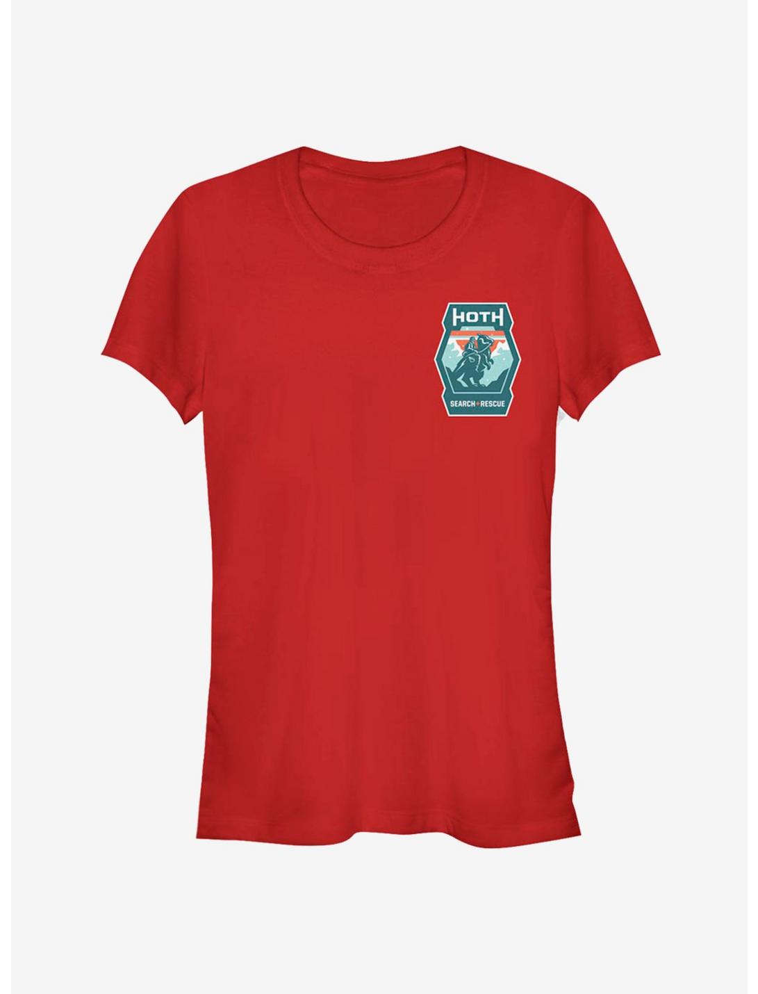 Star Wars Hoth Search Girls T-Shirt, RED, hi-res
