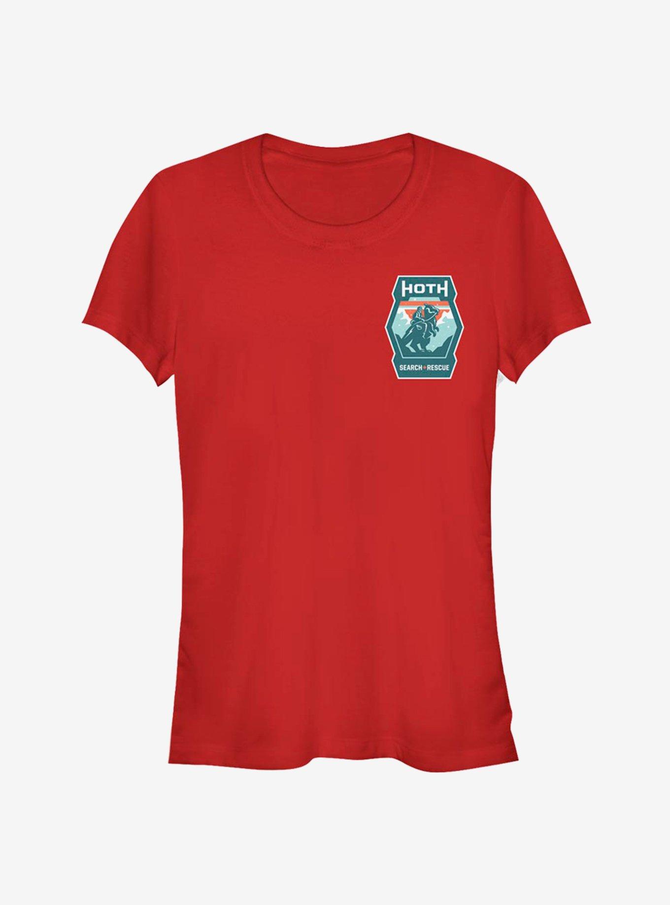 Star Wars Hoth Search Girls T-Shirt, RED, hi-res