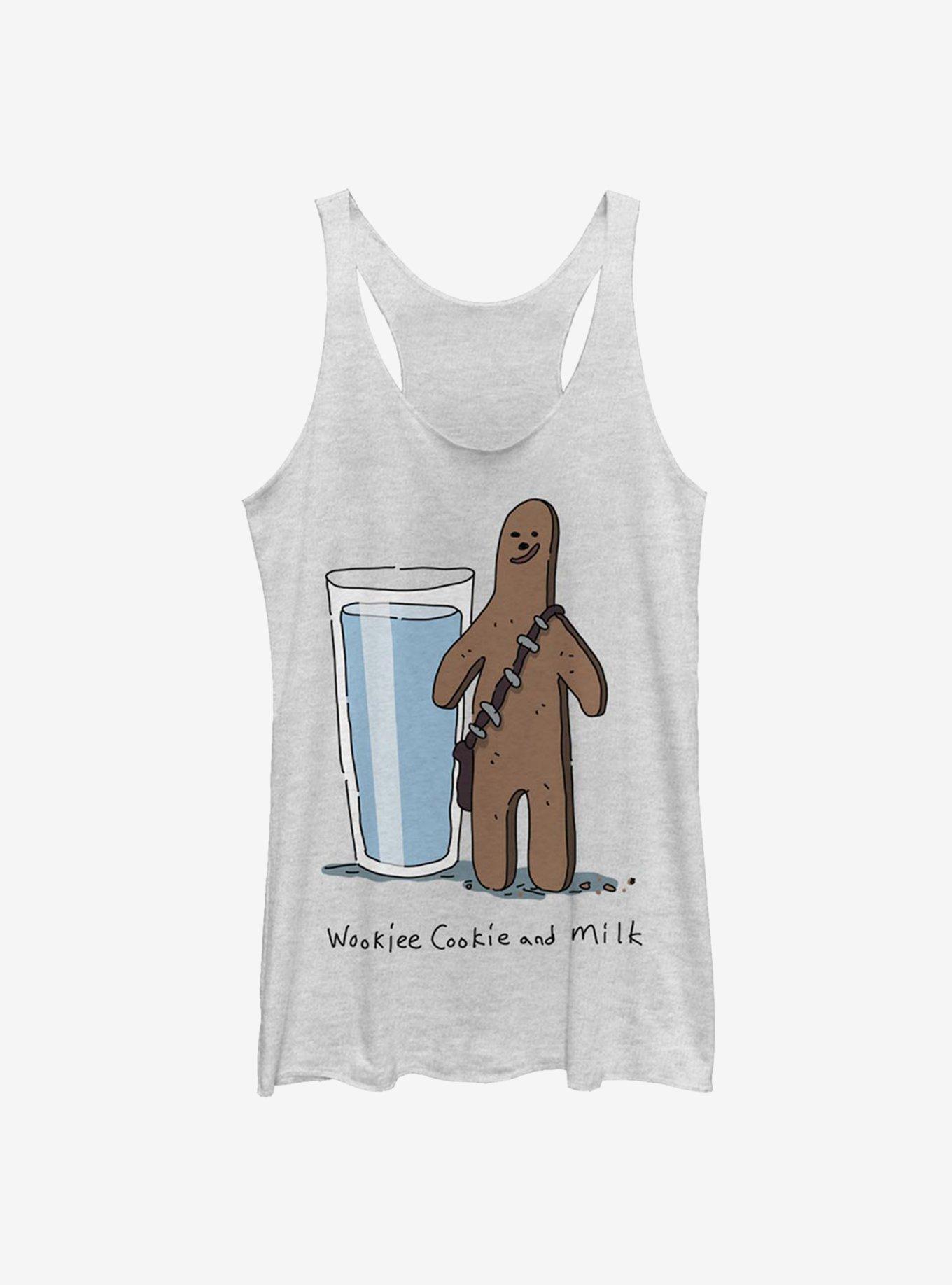 Star Wars Wookiee Cookies Girls Tank, WHITE HTR, hi-res