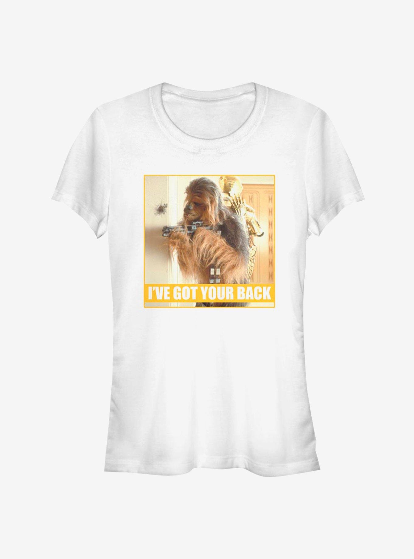 Star Wars I've Got Your Back Girls T-Shirt, WHITE, hi-res