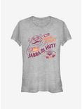 Star Wars Jabba Loans Girls T-Shirt, ATH HTR, hi-res