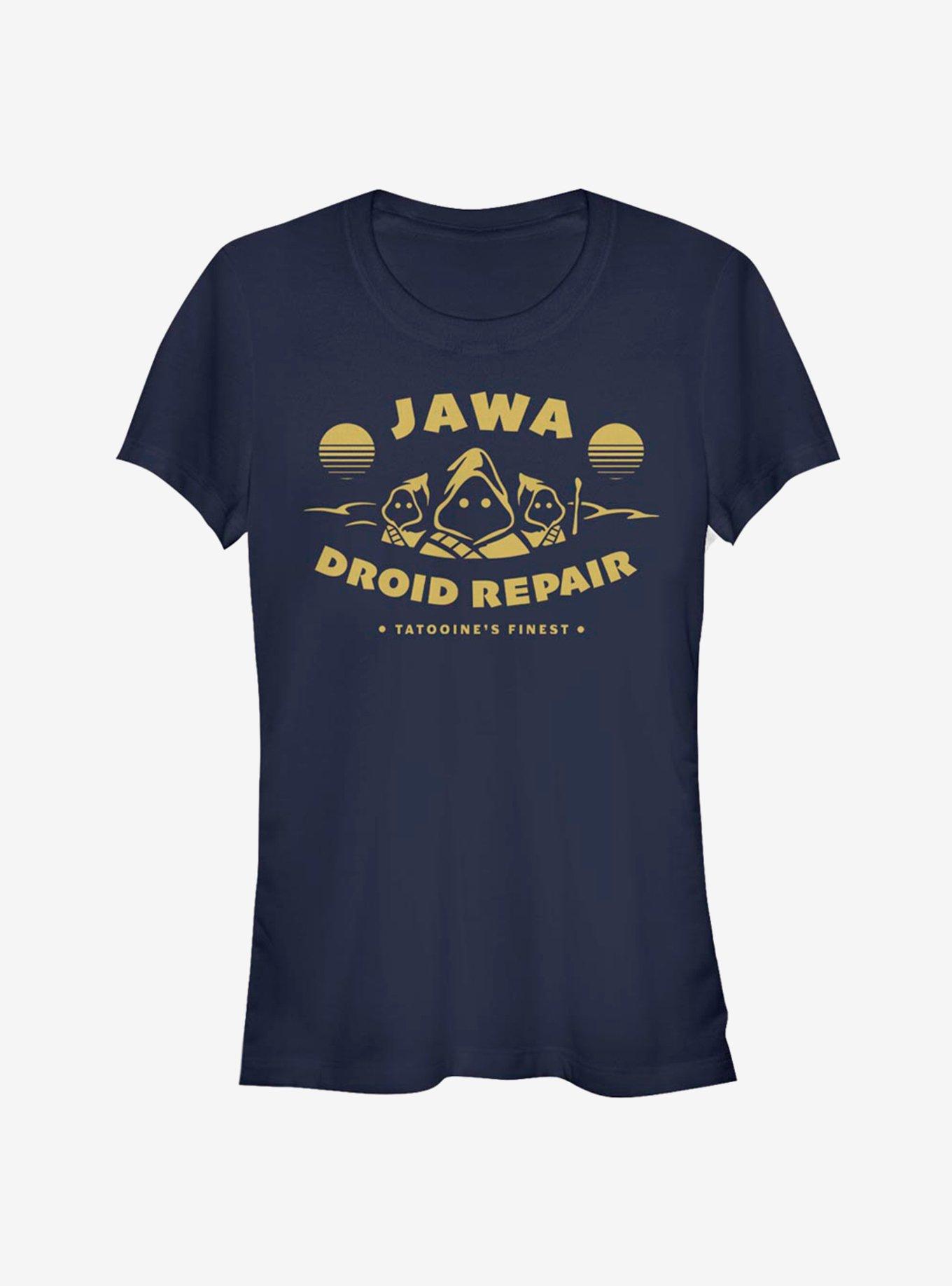 Star Wars Jawa Repair Girls T-Shirt, NAVY, hi-res