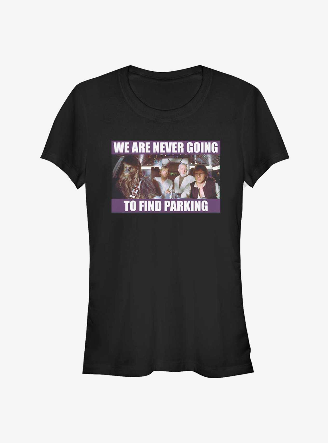 Star Wars Never Going To Find Parking Girls T-Shirt, , hi-res