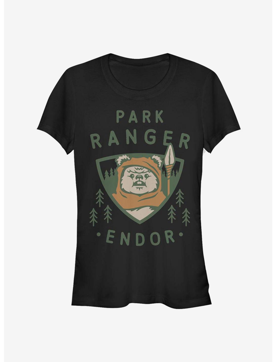 Star Wars Park Ranger Girls T-Shirt, BLACK, hi-res