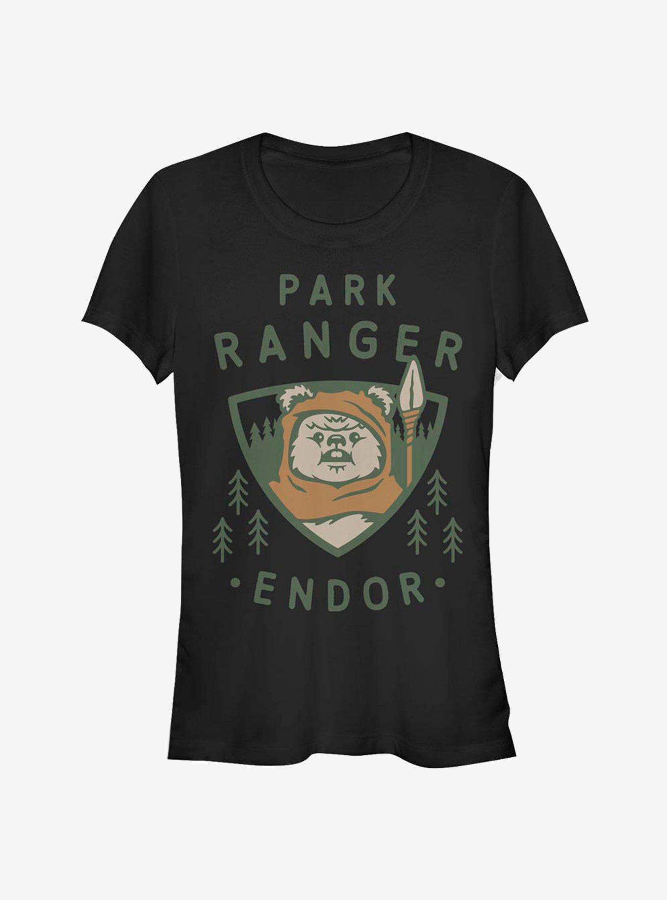Star Wars Park Ranger Girls T-Shirt, BLACK, hi-res