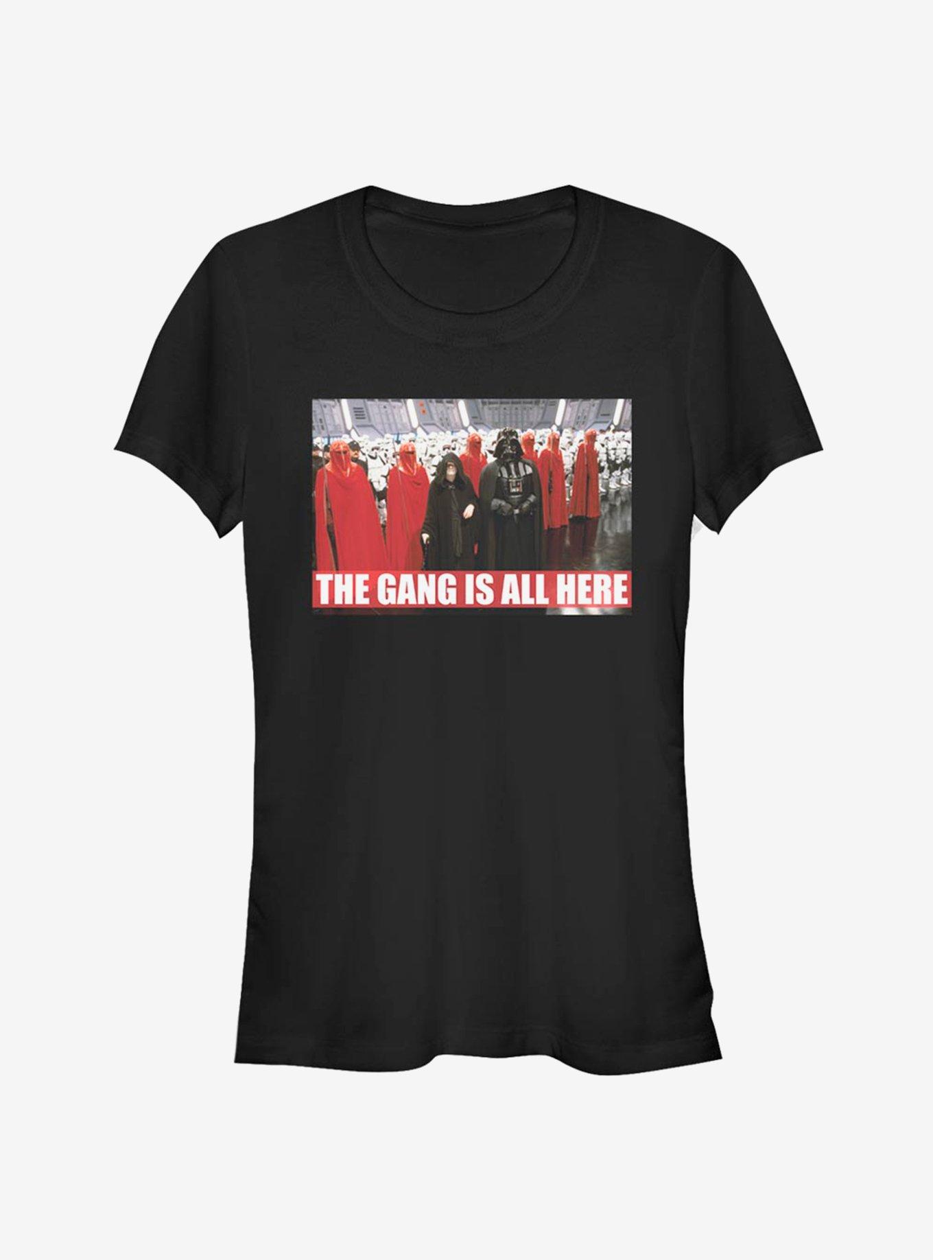 Star Wars The Gang Is All Here Girls T-Shirt, BLACK, hi-res
