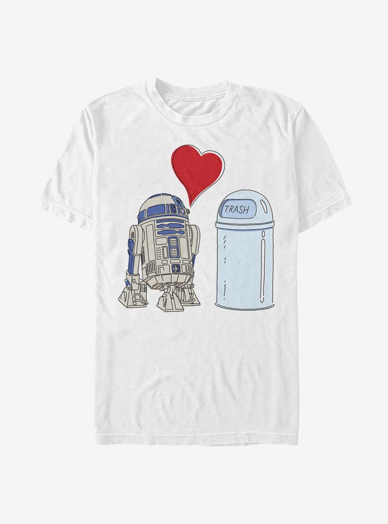 Star Wars R2 Trash T-Shirt
