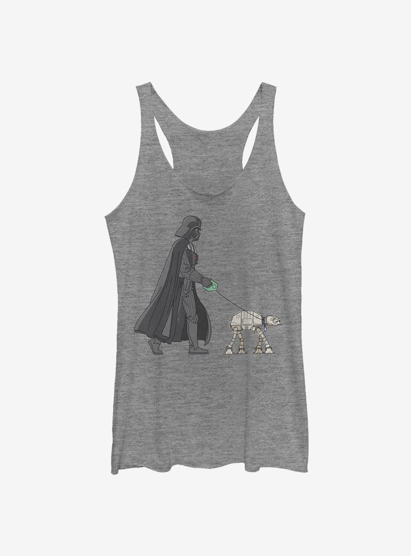 Star Wars Vader Walker Girls Tank, GRAY HTR, hi-res