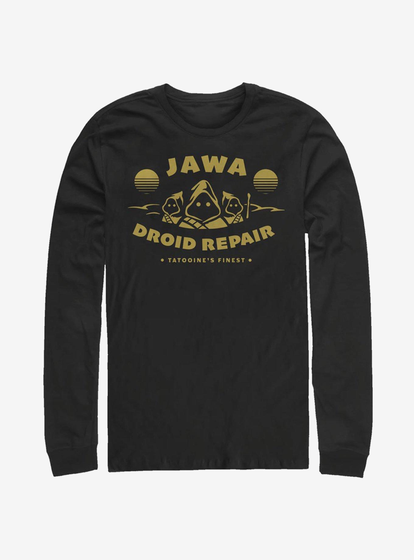 Star Wars Jawa Repair Long-Sleeve T-Shirt, BLACK, hi-res